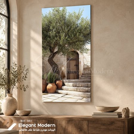 شجرة الزيتون المباركة وباب الدار